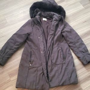 🎉3/$40🎉Grey Hooded Coat